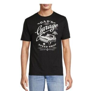 Men's Garage Speed Shop Graphic T-Shirt Short Sleeve